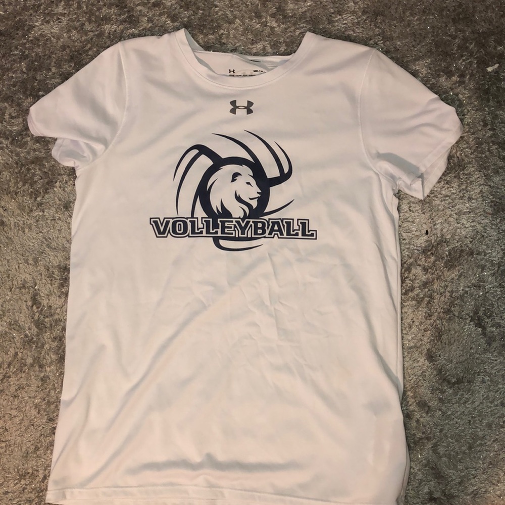 Dry fit under armor volleyball tee
